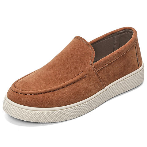Suede Pointed Loafers - wholesale footwear