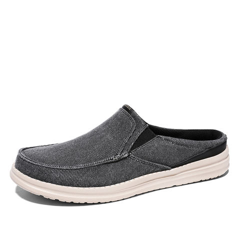 Men's Canvas Slip-On Sneakers - wholesale footwear