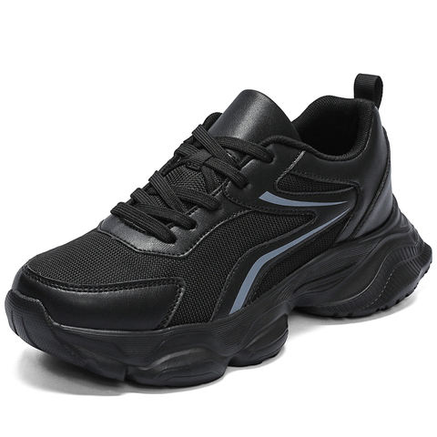 Men's Thick-Sole Mesh Sneakers - wholesale footwear